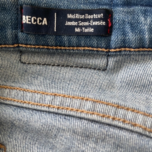 Mid Rise Bootcut distressed - Picture 4 of 6